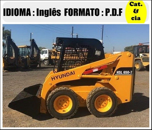 Catalogo De Pecas Mini Carregadeira Hyundai - Hsl650-7 - (in