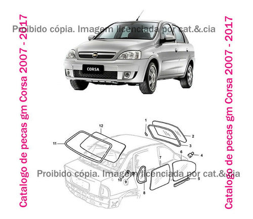 Catalogo De Pecas Gm Corsa 2007 - 2017