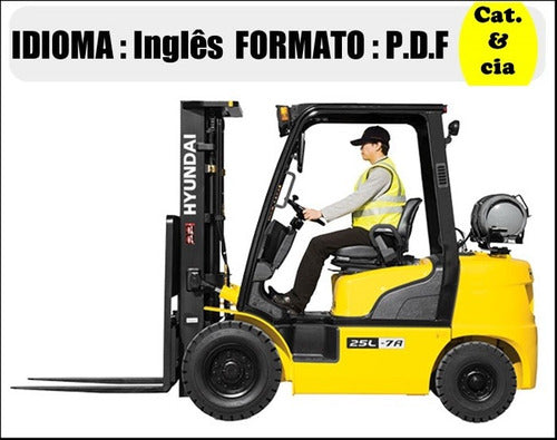 Catalogo De Pecas Empilhadeira Hyundai - 25-30-33l-7a - (ing