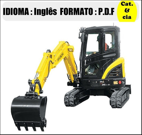 Catalogo De Pecas Escavadeira Hyundai - R35z- 7a - (ingles)