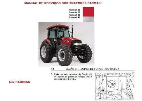 Manual De Serviço Trator  Farmall 60, 70, 80 E 95