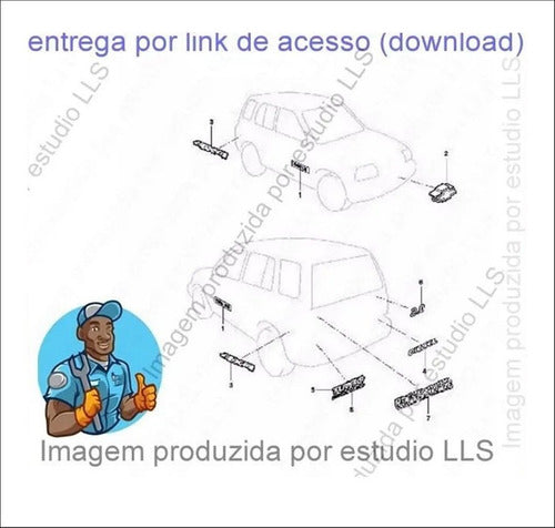 Catálogo Peças Gm Chevrolet Tracker 2001 - 2004