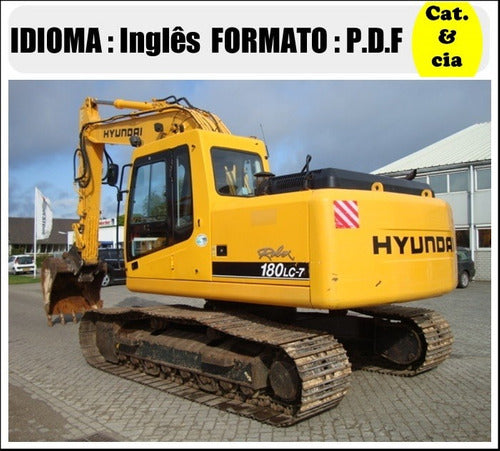 Catalogo De Pecas Escavadeira Hyundai - R180lc - 7 - (ingles