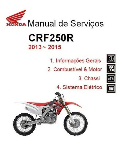 Manual De Serviços - Honda Crf250r 2013/2015