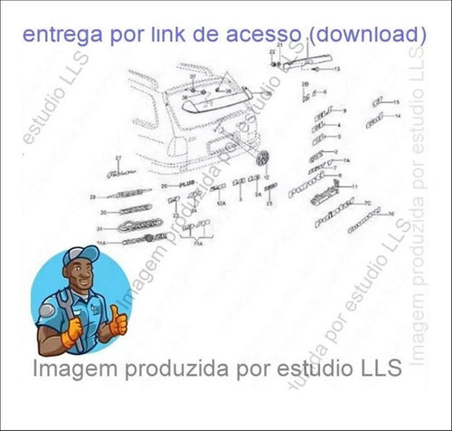 Catálogo Peças Vw Parati Bola G3 1.6 1.8 2.0 2002 - 2006