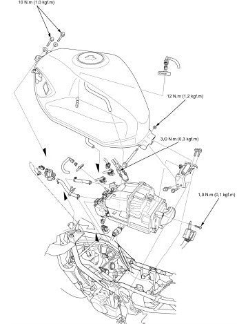 Manual De Serviços - Honda Cbr500r 2015