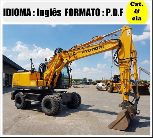 Catalogo De Pecas Escavadeira Hyundai - R140w - 7a - (ingles