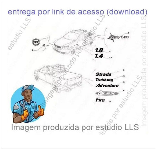 Catálogo Peças Fiat Strada Trekking 2005 - 2008