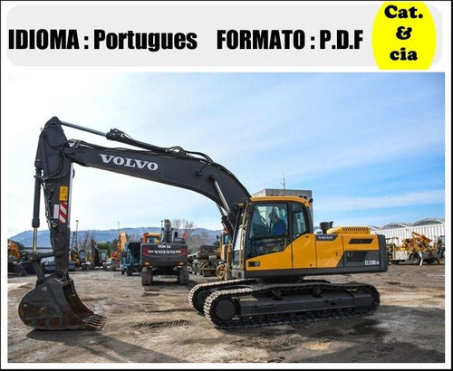 Catalogo De Pecas Escavadeiras Volvo Ec220d Nl - Pt-br