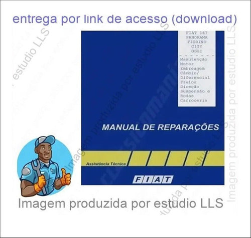 Manual Serviço Fiat 147 Oggi Cs + Catálogo Peças Completo