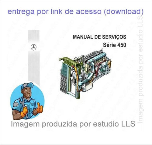 Manual Reparações Serviço Oficina Motores Mercedes Série 450