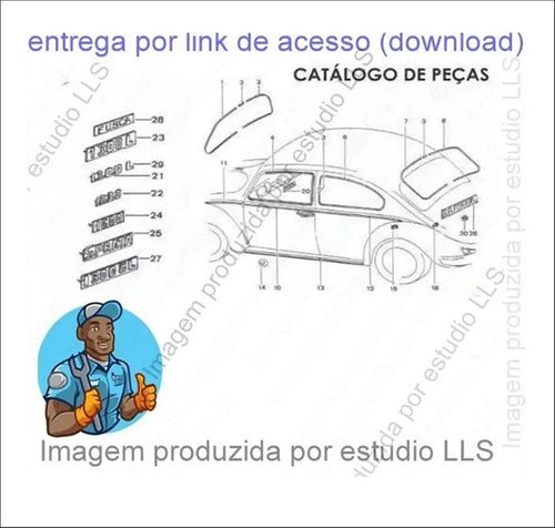 Catálogo Simplificado Peças Vw Fusca 1300 1600 1978 - 1983