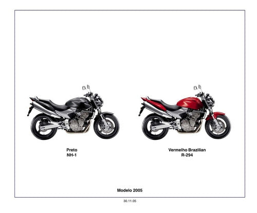 Catálogo De Peça Honda Cb600f Hornet 06