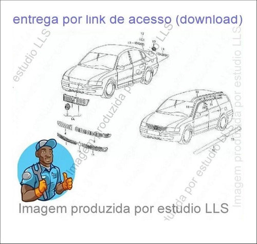 Catálogo Peças Volkswagen Passat Variant 1.8 2.8 1998 - 20