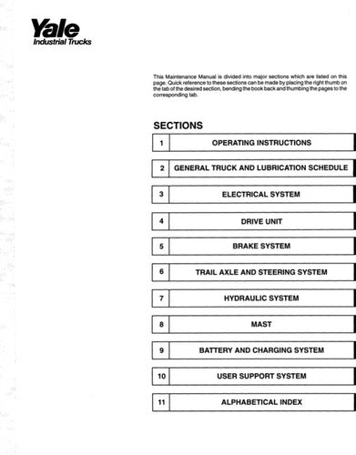 Manual Manutenção Eletrica Yale- Erp030/040tfn -** 350pg