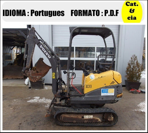 Catalogo De Pecas Escavadeiras Compactas Volvo - Ec13 Xr