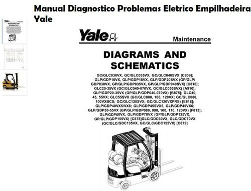 Manual Empilhadeira Yale Glp Diesel Eletrica - 58 Modelos