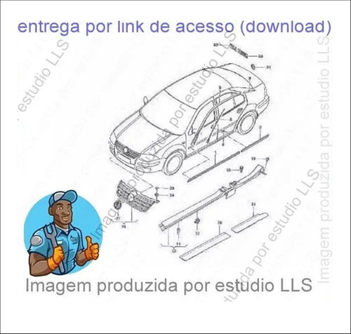 Catálogo Peças Volkswagen Bora 2005 - 2007