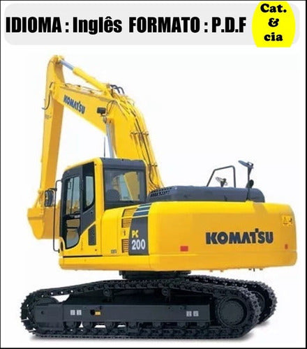 Catalogo De Pecas Escavadeiras Komatsu - Pc200-5x