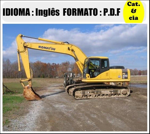 Catalogo De Pecas Escavadeiras Komatsu - Pc200lc-7b