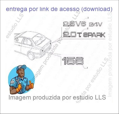 Catálogo Peças Alfa Romeo 156 2.5 V6 24v 2003