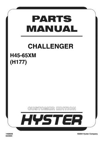 Manual Pecas Empilhadeira Hyster H45 50 60xm Serieh177 926pg