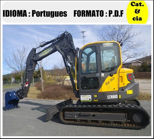Catalogo De Pecas Escavadeiras Compactas Volvo - Ecr88d