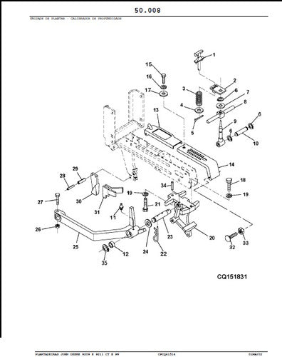 Catalogo De Peças Plantadeiras John Deere 9209, 9211 Ct/pn