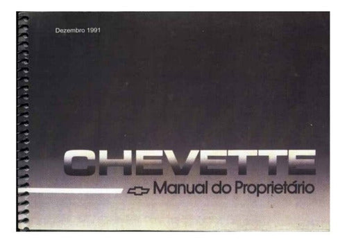 Manual Do Proprietario Chevette 91 93 -