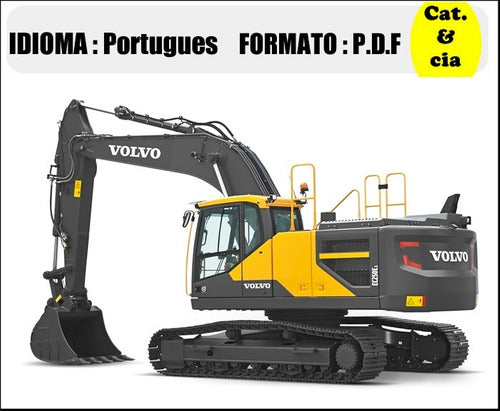 Catalogo De Pecas Escavadeiras Volvo - Ec250e L - Pt-br