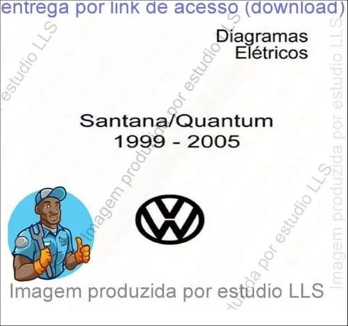 Manual Diagrama Esquema Elétrico Vw Santana Quantum 99- 200