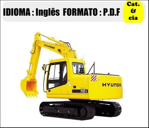 Catalogo De Pecas Escavadeira Hyundai - R110 - 7 (ingles)