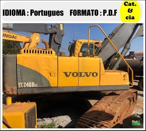 Catalogo De Pecas Escavadeiras Volvo - Ec240b Lc - Pt-br