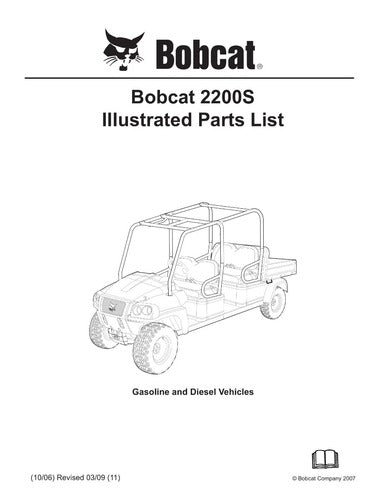 Catálogo De Peças Bobcat 2200s