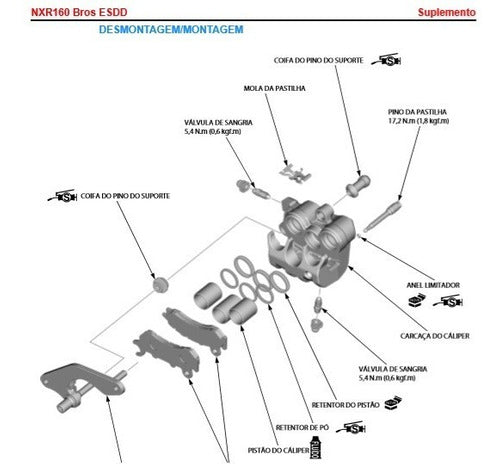 Manual De Serviço Honda Nxr160 Bros Esdd 2018 2019