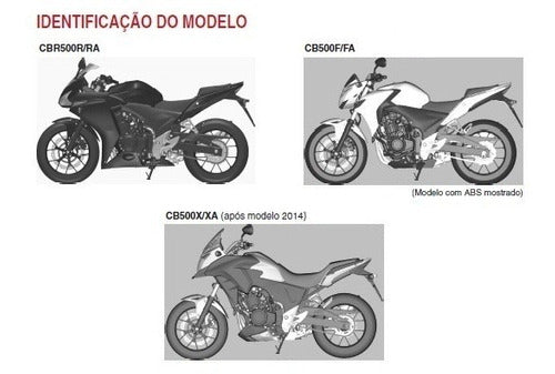 Manual De Serviços - Honda Cbr500r 2015