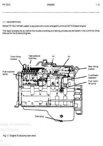 Manual De Operação E Serviço Fiatallis Fr-120.2