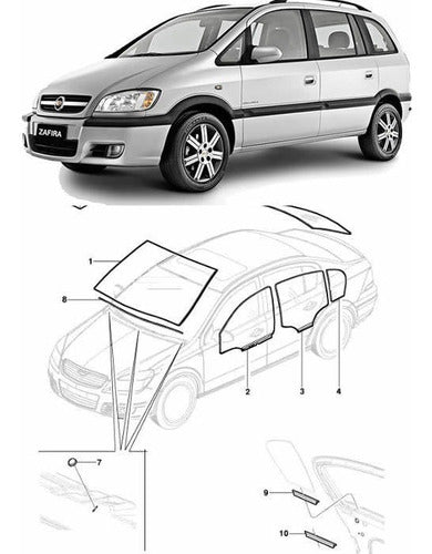 Catalogo De Pecas Gm Zafira 2001 - 2012