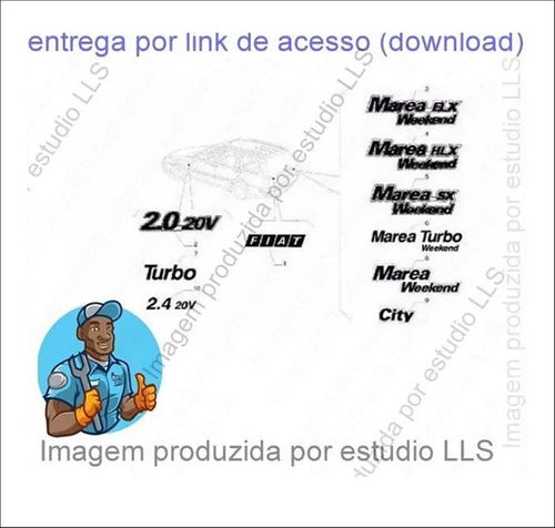 Catálogo Peças Fiat Marea Weekend Hlx 2.4 20v 2001 - 2003