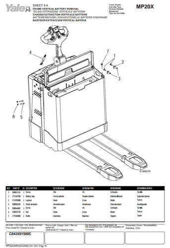 Manual Pecas Yale Mp20x Ms12-15x (c843/847/b892) ** Pg216