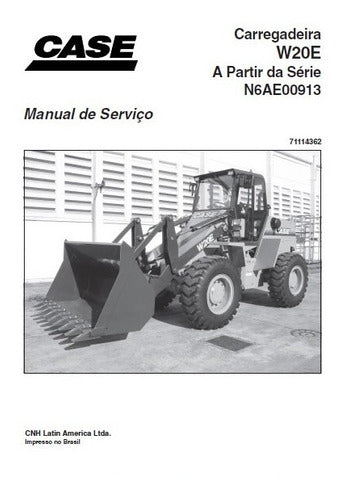 Manual De Serviço Pá Carregadeira W20e