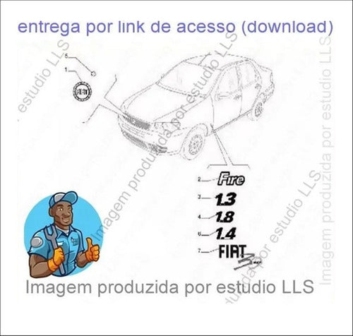 Catálogo Peças Fiat Siena 1.0 1.3 1.4 1.8 2005 - 2008