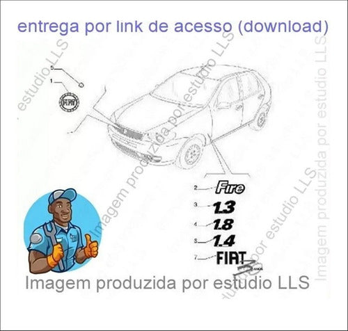Catálogo Peças Fiat Palio Ex Elx Hlx Fire Flex 2004 - 2008