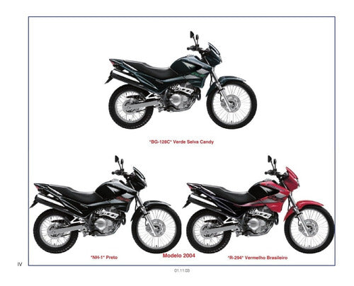 Nx4 Falcon (00 A 04) - Catálogo De Peças Honda -