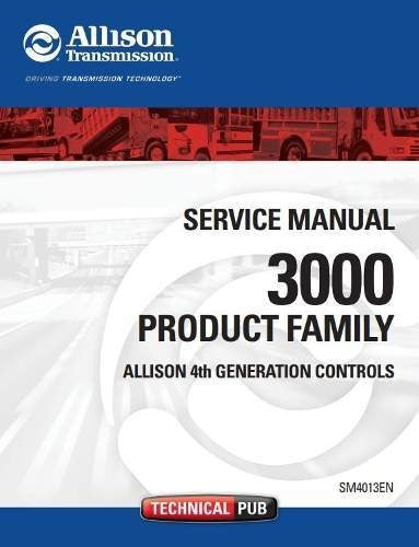 Manual Transmissão Allison 3000