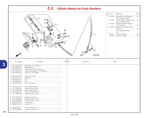 Catálogo De Peças Honda Crf450r 2009 -
