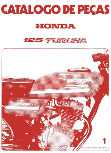 Catálogo De Peças Honda Turuna 125 -