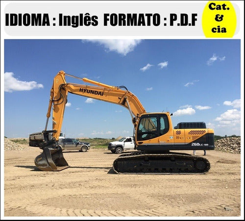Catalogo De Pecas Escavadeira Hyundai - R260lc-9a - (ingles)