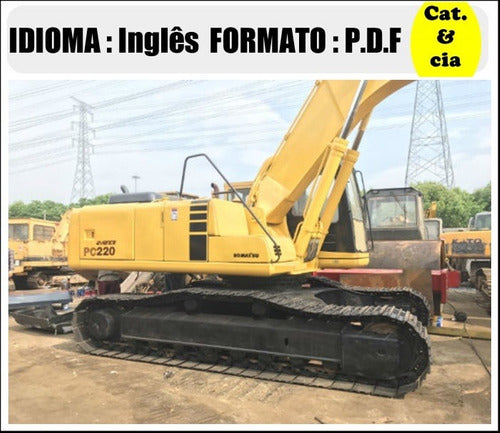 Catalogo De Pecas Escavadeiras Komatsu - Pc220-3