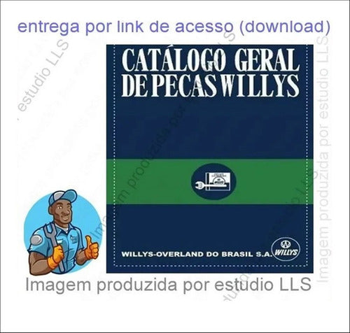 Catálogo Peças Jeep Rural Aero Willys Pickup 75 1960 - 196
